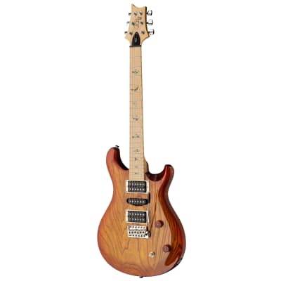 Mint PRS Paul Reed Smith SE Swamp Ash Special Guitar, Maple Fretboard, Vintage Sunburst image 2