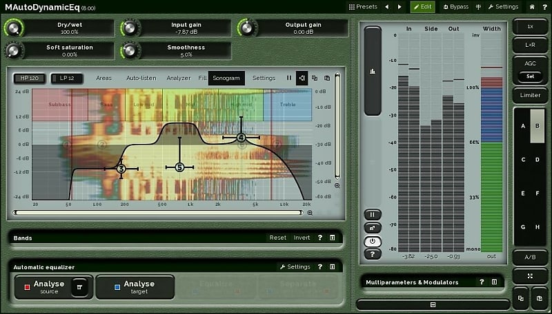 New Melda Production MAutoDynamicEq Dynamic Equalizer Plugin Software - (Download/Activation Card) image 1