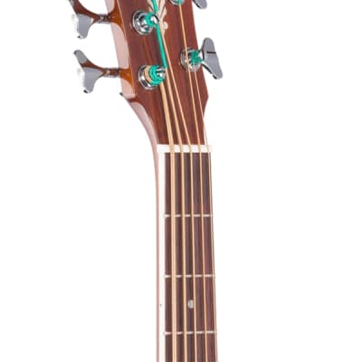 Ibanez AEB105E Acoustic Electric Bass Natural High Gloss image 4