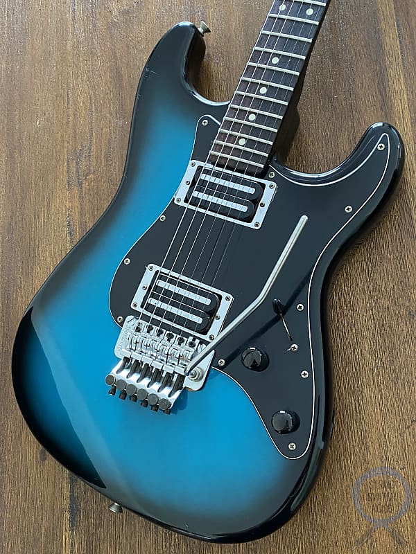 フェルナンデス LIMITED EDITION  ストラトキャスター Fernandes Stratocaster, Limited Edition, HH,1987 MIJ, Black Blue