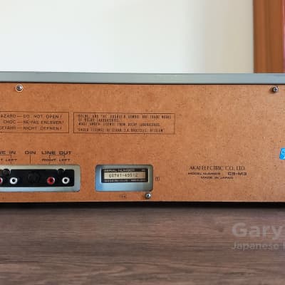Akai CS-M03 Stereo Cassette Deck with Dolby-B System CS M 03 Made in Japan Vintage 1980 image 5