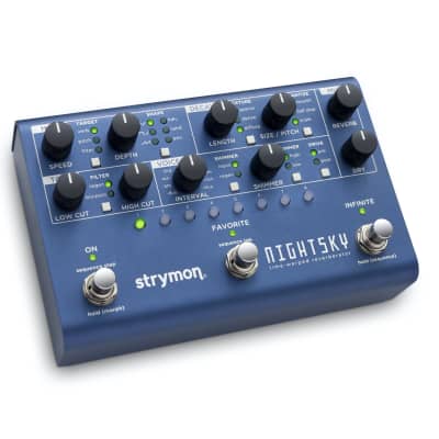 Strymon NightSky Time-Warped Reverberator Reverb Effects Pedal image 2
