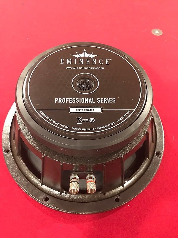 Pair of Eminence Delta Pro 12A Professional Series 12" Speaker (2) image 1
