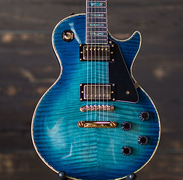 Wolf WLP 750T 2018 Blue Burst Electric Guitar Reverb