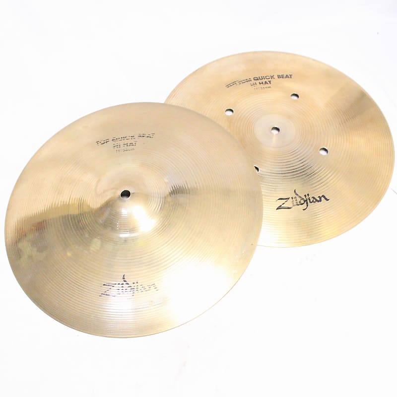 ZILDJIAN A.Zildjian Quick Beat HiHat brillant 14inch 1178/1416 Zildjian Hi  Hat Cymbal [09/08]