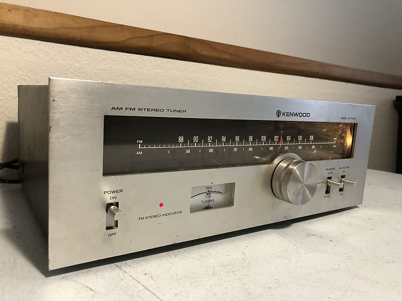 Kenwood KT-5300 Tuner AM/FM Radio Vintage Audiophile Japan 2 Channel HiFi  Stereo