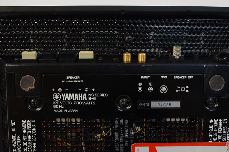 Yamaha B-6 Legendary Power Pyramid Amplifier - VINTAGE - FULLY TESTED