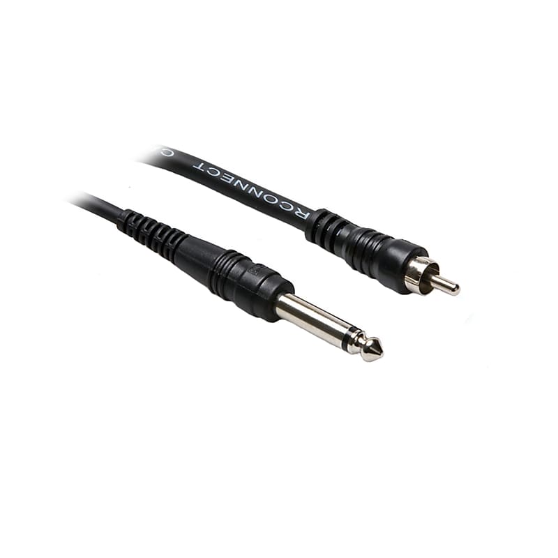 Hosa CPR-105 Cable 1/4"" TS to RCA 5ft image 1