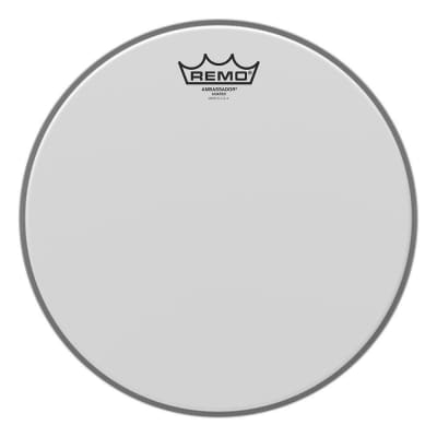 REMO BA011200 Ambassador Coated Drumhead, 12"