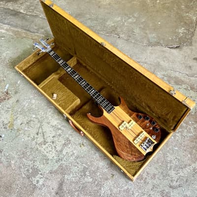 Kramer DMZ 6000-B Bass guitar c 1979 - Natural original vintage USA aluminum neck for sale