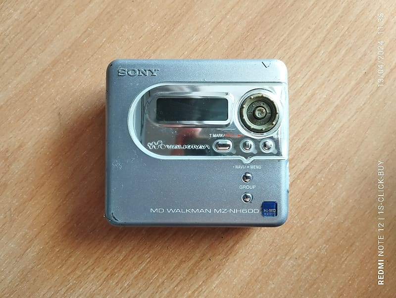 Sony MZ NH 600 2004 - Sony Walkman HI MD Portable mini disc | Reverb