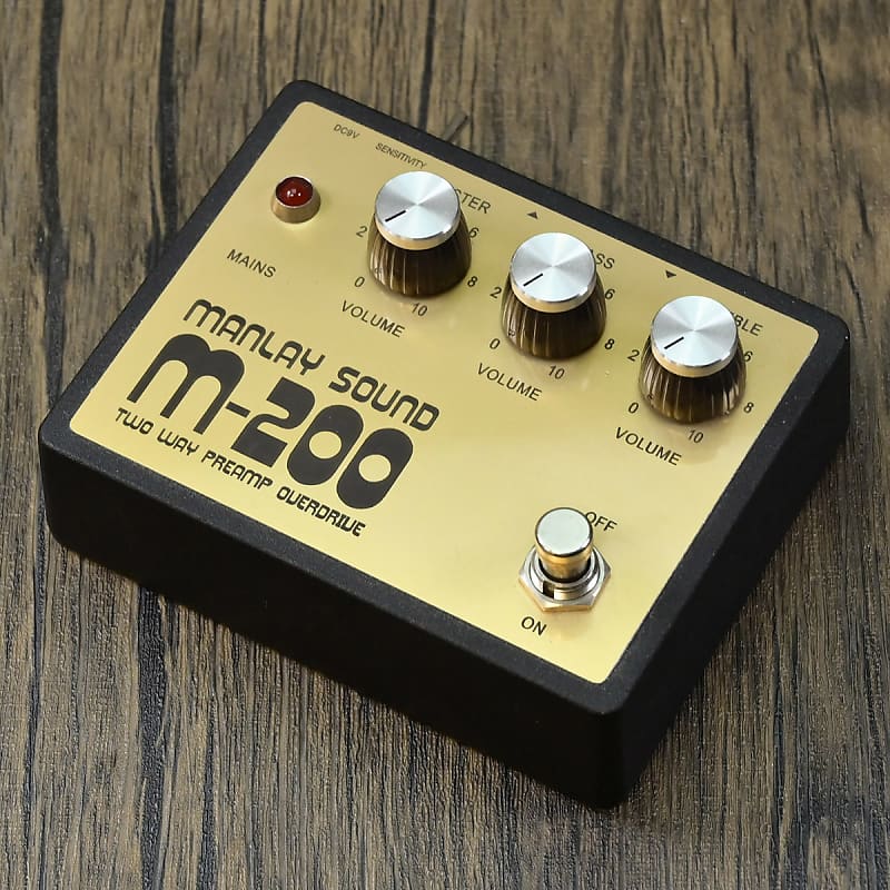 MANLAY SOUND M-200 Two Way Preamp Overdrive Overdrive [SN U006531 ...