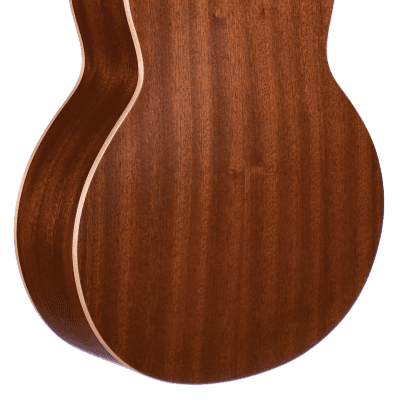 Teton STR103NT-OP 103 Series Jumbo 3/4 Size African Solid Mahogany 6-String Acoustic Guitar-Natural image 2