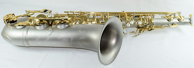 Borgani Jubilee Joe Lovano model Tenor Sax 2010 Pearl Silver