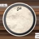 EVANS EMAD CALFTONE BASS DRUM BATTER DRUM HEAD (SIZES 16" TO 26")-Bass / 24"