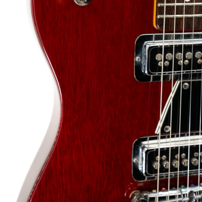 Used 1998 Fender Tele-Sonic w/ Rosewood Fretboard - Crimson Red Transparent - Ser. N8349683 image 4
