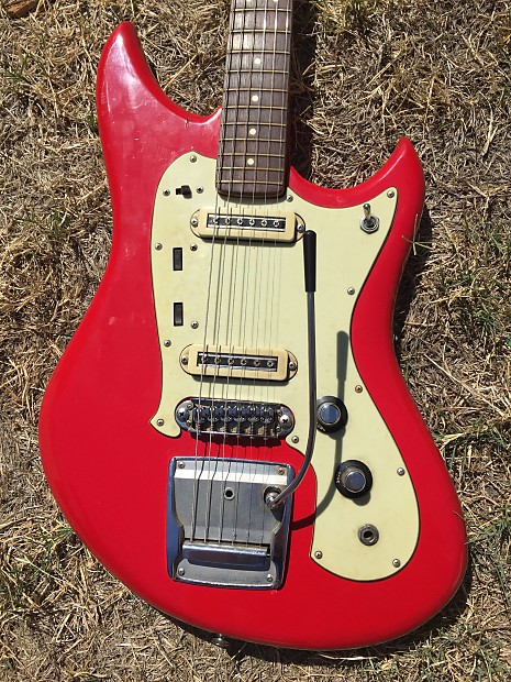 1966 Yamaha Japan SG-2 Offset Electric (Coral Red) – Cool