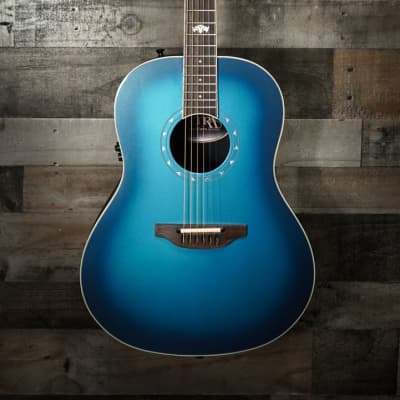 Ovation E-Acoustic Guitar Pro Series Ultra Mid-Depth Non-Cutaway Dusk Till Dawn for sale