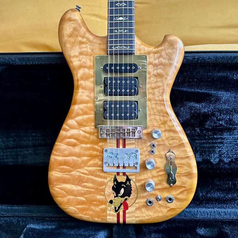 Robert Rusch Jerry Garcia Wolf Guitar Replica image 1