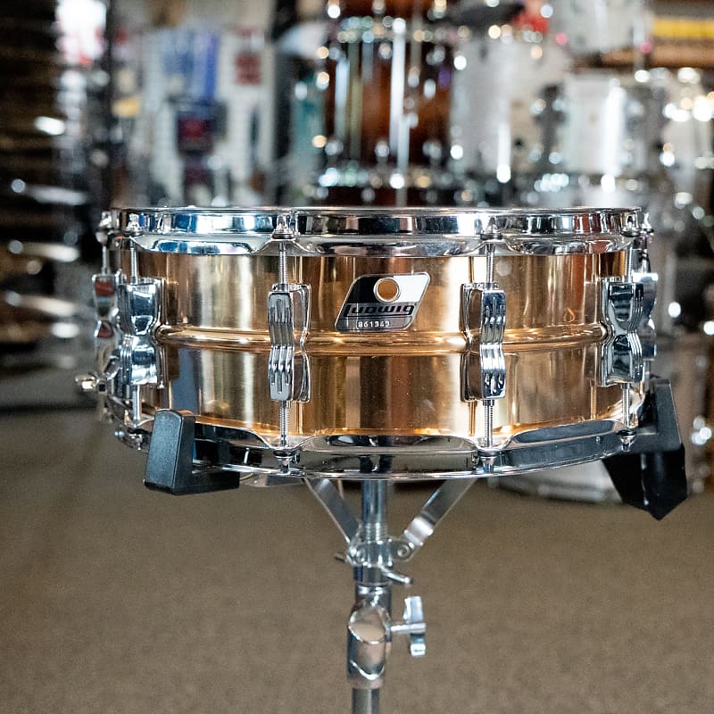 Ludwig Bronze Rocker Snare Drum - 14x5" | Reverb