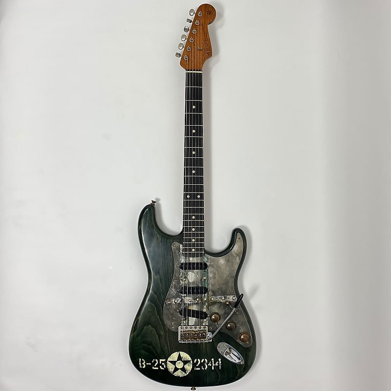 Fender Custom Shop Builder Select Yuriy Shishkov Masterbuilt Pacific Battle Stratocaster image 1