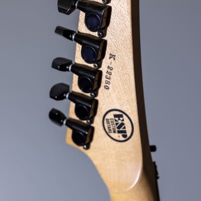ESP OUIJA Kirk Hammett Signature KH-2 1998 Black Japan Custom Shop image 8