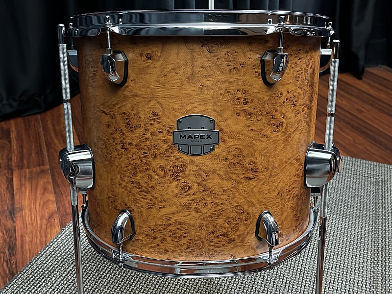 Mapex Drums Storm 14 in. Floor Tom Camphor Wood Grain Reverb