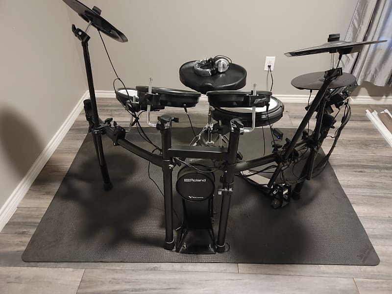 Roland TD-17KV Electronic Drum Set 2022 - Black | Reverb