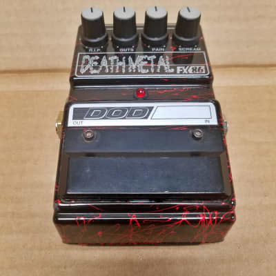 DOD FX86 Death Metal Blood Splatter Made In USA | Reverb