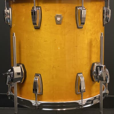 Ludwig 18/12/14/5x14" Classic Maple Drum Set - Golden Slumbers. VIDEO image 8