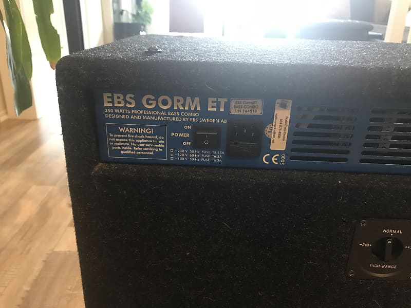 EBS Gorm ET 350 210 bass combo amp | Reverb