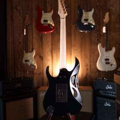 Ibanez Steve Vai Signature PIA3761 Electric Guitar - Onyx Black image 16