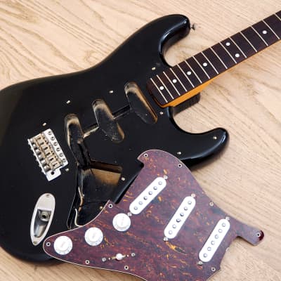 1984 Fender Stratocaster '62 Vintage Reissue Black w/ Custom Shop Fat 50s, Japan MIJ "A" Serial image 22
