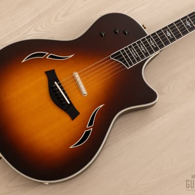 2005 Taylor T5-C Custom Acoustic Electric Guitar Spruce Top Sunburst, Near-Mint w/ Case for sale