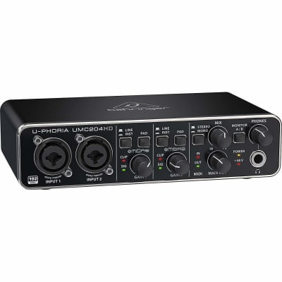 品多く behringer UMC204HD オーディオインターフェース 配信機器・PA 