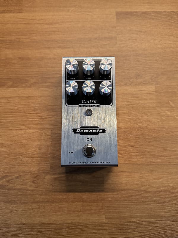 Demonfx CALL76 (OriginEffectsCali76クローン) DemonFX Call76 Compact Bass Compressor (Origin Cali76 Clone