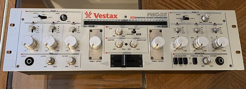 Vestax PMC-25 Pro Audio DJ Mixer