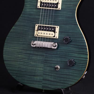 Paul Reed Smith (PRS) SE CUSTOM 22 Flat Top Moon Inlay Emerald Green  (S/N:I05713) [02/20] | Reverb Brazil