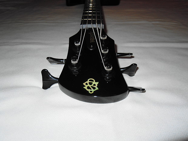 Spector REX 5 PRO Neck-Thru Bass in Black Stain Gloss - FREE