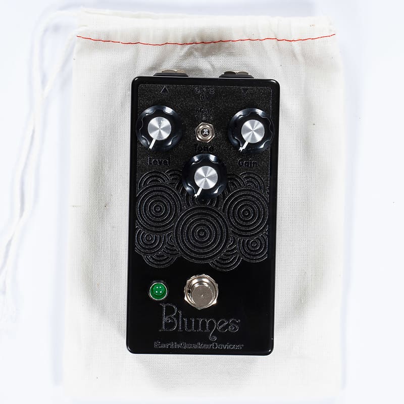 新品 未使用 EarthQuaker Devices Blumes Black EQD EarthQuaker Devices Blumes Bass Overdrive Pedal, Pitbull