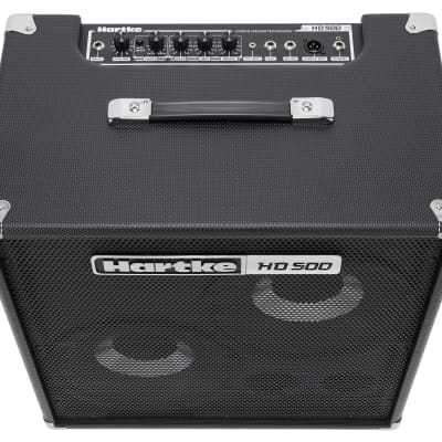 Hartke HD500 Bass Combo 2 x 10" Drivers, 500 Watt Bass Amp HMHD500 image 3