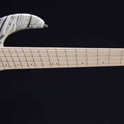 PRE-ORDER Dingwall NG3 Ducati Matte White Swirl (Discontinued Color!) 4, 5, or 6 String - 5 String image 2