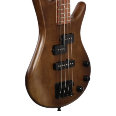 Ibanez GSRM20 Mikro Electric Bass Guitar Walnut Flat image 9