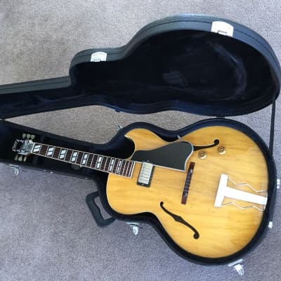 2015 Archtop Tribute AT-102 - Natural | Reverb