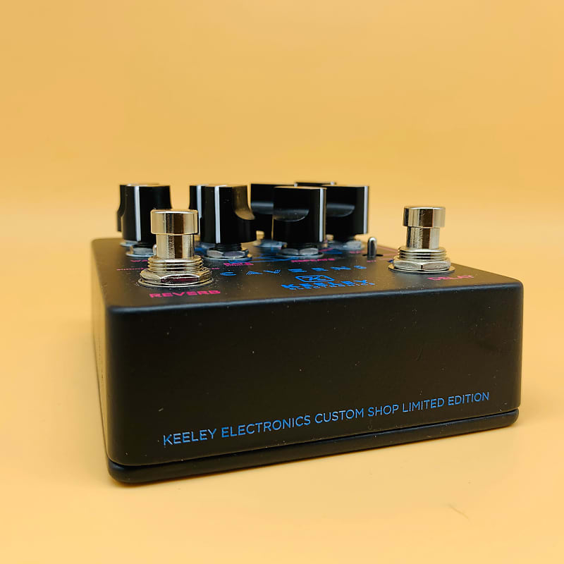 Keeley Caverns V2 Black Neon Limited Edition Custom Shop w/Original Box! |  Reverb UK