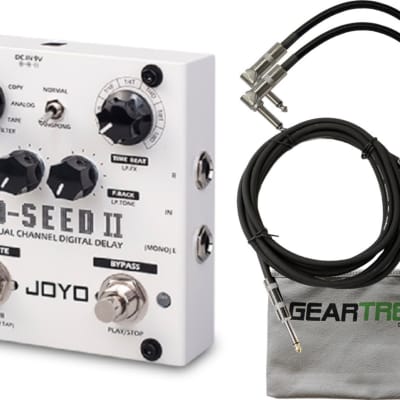 Reverb.com listing, price, conditions, and images for joyo-d-seed-ii-stereo-delay-pedal