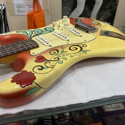 1997 Fender Custom Shop Jimi Hendrix Monterey Pop Signature Stratocaster Guitar,Rare! image 20