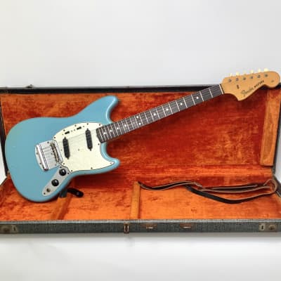 1965 fender mustang store daphne blue