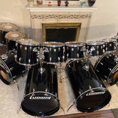 Eric Carr of KISS Personal Drum Set 1989 Custom HITS Tour Cannon 24x32 Bass Drums Authenticated COA image 8