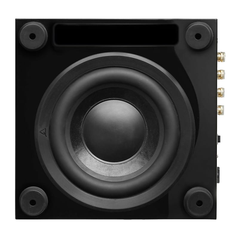 Triangle Hi-Fi Thetis 340 Bass-Reflex Subwoofer with LED Display (Gloss  Black)